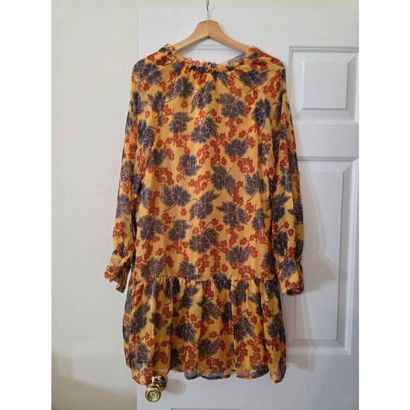 Scotch and Soda Stargazer Drop Waist Peasant Dress XS NWT - Picture 8 of 12